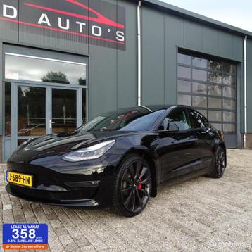 Tesla Model 3 Performance AWD 462PK DUAL MOTOR 1e eigenaar beschikbaar voor biedingen