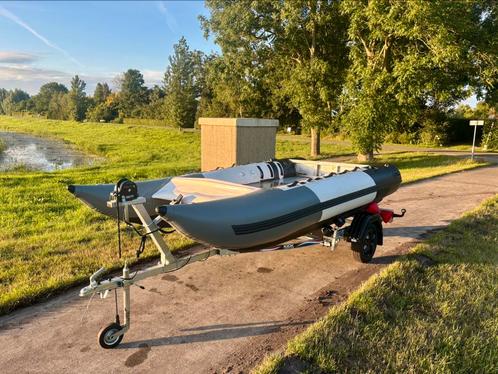 Zapcat + Trailer | 80 km/u+ | Lekvrij | Betaalbare instapper, Watersport en Boten, Rubberboten, Zo goed als nieuw, Overige merken