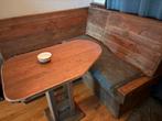 Eethoek - Hout & vintage - huiselijk, Ophalen, Zo goed als nieuw, Hout, Vintage, huiselijk
