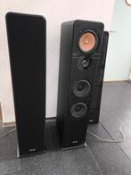 Teufel UL40 Mk3 Vloerstaande Luidsprekers (2 stuks), Zo goed als nieuw, 120 watt of meer, Front, Rear of Stereo speakers, Ophalen