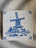 Tegel Mosa Holland – Molen – Delfts blauw – Antiek, Antiek en Kunst, Antiek | Wandborden en Tegels, Ophalen of Verzenden