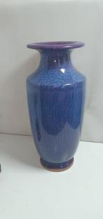 Chinese Vaas - Prachtige Blauw/Paarse Kleuren, Antiek en Kunst, Ophalen of Verzenden