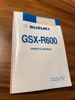 Suzuki GSX-R600 Handleiding 2006-2014, Motoren, Handleidingen en Instructieboekjes, Ophalen of Verzenden