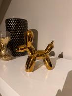 Mooie goudkleurige ballon hond decoratie, Ophalen, Zo goed als nieuw