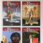 Fox 1 t/m 4 HC - eerste drukken, Jean Dufaux, Ophalen of Verzenden, Zo goed als nieuw, Meerdere stripboeken