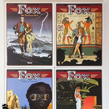 Fox 1 t/m 4 HC - eerste drukken beschikbaar voor biedingen