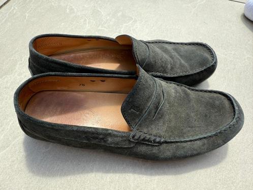 TOD’S Suede Penny Loafers – Heren – Maat ( EU 41), Kleding | Heren, Schoenen, Gedragen, Loafers, Overige kleuren, Ophalen of Verzenden