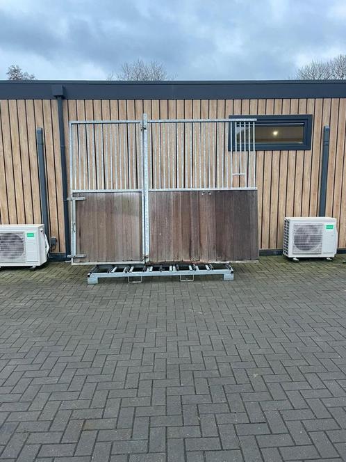7 Paardenboxen | 3000 x 3400mm | Hardhout, Dieren en Toebehoren, Stalling en Weidegang, Opfok, Stalling, Weidegang, Toebehoren