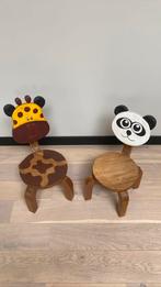 Kinderstoeltjes Giraffe & Panda - Zo goed als nieuw!, Ophalen, Zo goed als nieuw, Stoel(en)