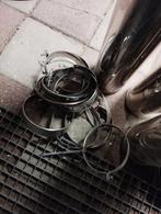 RVS kachelBuizen en Klemmen, Ophalen, Gebruikt, Rvs, Minder dan 2 meter