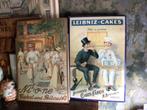 Blikken reclame borden twee stuks 40x60 Leibniz Cakes Fabrik, Ophalen of Verzenden, Gebruikt, Reclamebord