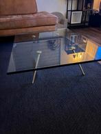 Maupertuus vd Berg glazen salontafel 120x90, Ophalen, Gebruikt, 100 tot 150 cm, Design