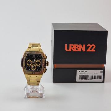 URBN22 Exclusive Golden Gambler Streetlife Horloge beschikbaar voor biedingen