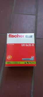 Fisher pluggen 6x35 100 stuks, Ophalen, Nieuw, Boormachine