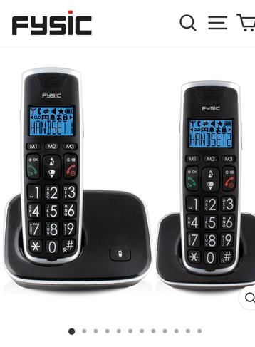 Senioren telefoon Fysic FX 6020 met extra kiezer met foto’s 