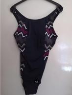 als nieuwe TWEKA badpak Zwart met Print 44 ( L /XL ), Kleding | Dames, Badmode en Zwemkleding, Verzenden, Zwart, Nieuw, Badpak