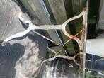 Tuintafel, Tuin en Terras, Tuintafels, Ophalen, Gebruikt, Rechthoekig, Metaal