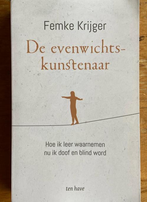 Femke Krijger - De evenwichtskunstenaar, Boeken, Filosofie, Zo goed als nieuw, Ophalen of Verzenden