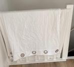 6x witte gordijnen (Merete van IKEA), Neutraal, 100 tot 150 cm, Wit, Zo goed als nieuw