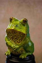 Beeldje kikker, handgemaakt, Ophalen of Verzenden