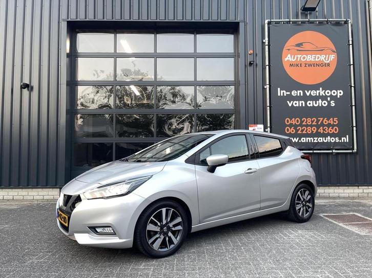 Nissan Micra 1.0 IG-T Tekna LED KOPLAMP|BOSE|KEYLESS|CLIMA-A, Auto's, Nissan, Bedrijf, Te koop, Micra, ABS, Achteruitrijcamera