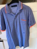 Etro italiaans poloshirt polo shirt m dun katoen blauw, Verzenden, Zo goed als nieuw, Blauw