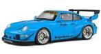 Porsche 911 (964) RWB Shingen '18, blauw, Hobby en Vrije tijd, Modelauto's | 1:18, Nieuw, Solido, Ophalen of Verzenden, Auto