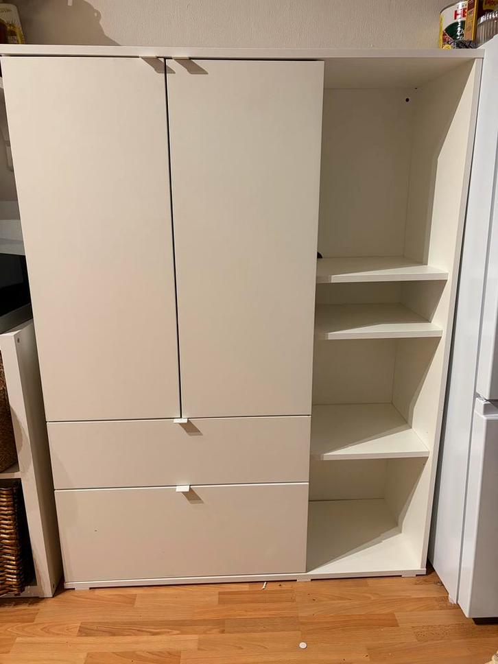 IKEA VIHALS kledingkast, Huis en Inrichting, Kasten | Kledingkasten, Gebruikt, 100 tot 150 cm, 100 tot 150 cm, 25 tot 50 cm, Met lade(s)