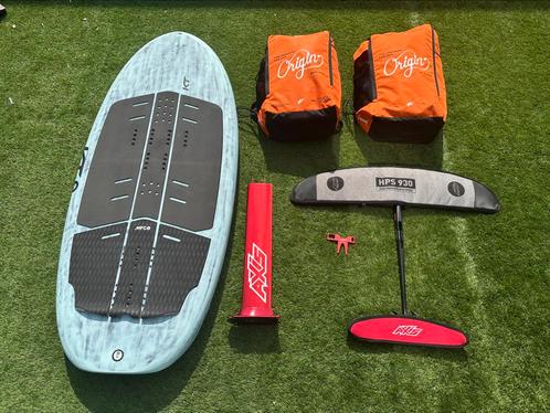 Wingfoil Set – Origin Wings (4m & 5m) + Axis HPS 930 + 115L, Watersport en Boten, Wingsurfen, Zo goed als nieuw, Ophalen