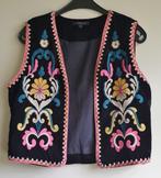 My Jewellery velvet hippy gilet maat s, Maat 38/40 (M), My Jewellery, Zwart, Ophalen of Verzenden