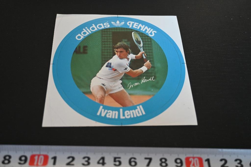 sticker Tennis ADIDAS Ivan Lendl  BW1202 *, Ophalen, Zo goed als nieuw