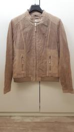* Beige Leren Bikerjack - Rino & Pelle * Mt. 44 * Nieuw *, Beige, Maat 42/44 (L), Nieuw, Ophalen of Verzenden