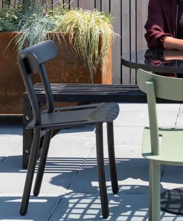 Nieuw | Zuiver Friday Tuinstoelen | Set van 2 | Grey | beschikbaar voor biedingen