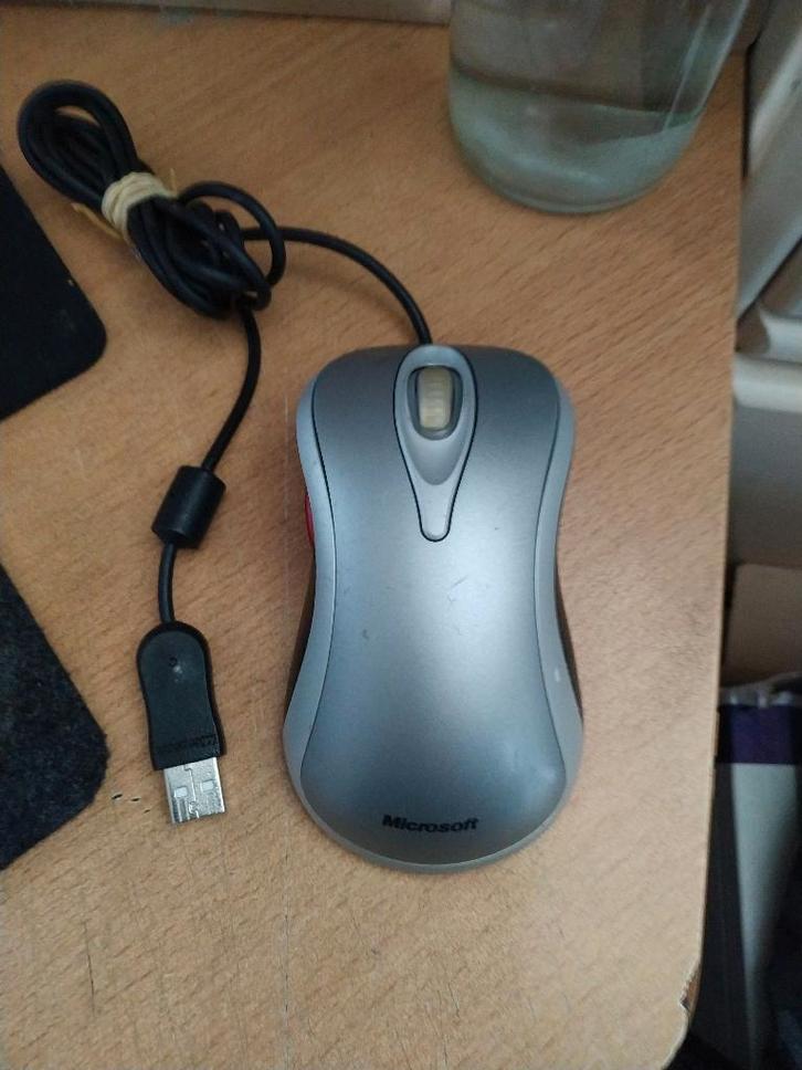 Comfort Optical Mouse 3000, Computers en Software, Muizen, Gebruikt, Muis, Bedraad, Ophalen of Verzenden