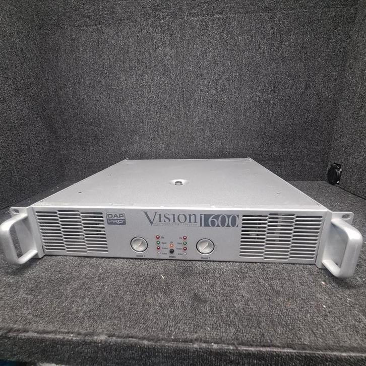DAP VISION versterker 2 x 1500 watt, Audio, Tv en Foto, Luidsprekers, Gebruikt, 120 watt of meer, Overige merken, Ophalen of Verzenden