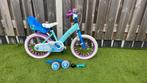 Frozen kinderfiets 16 inch met zijwieltjes €65,-, Fietsen en Brommers, Fietsen | Kinderfietsjes, Ophalen, Zijwieltjes, 16 tot 20 inch