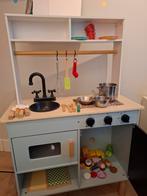 Hema Keukentje met Little Dutch Theeservies, Kinderen en Baby's, Speelgoed | Speelkeukens, Ophalen, Zo goed als nieuw, Hout, Speelkeuken
