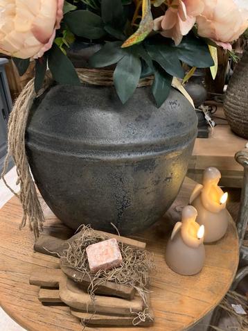 Landelijke Pot Keramiek L beschikbaar voor biedingen