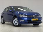 Volkswagen Polo 1.0 TSI Comfortline/ Apple + Android/ Airco/, Voorwielaandrijving, Stof, Gebruikt, Blauw