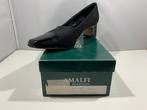 Nieuwe Amalfi by Rangoni, maat 39 sierlijke zwarte schoenen., Schoenen met lage hakken, Verzenden, Zwart, Rangoni