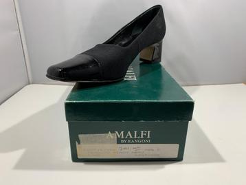 Nieuwe Amalfi by Rangoni, maat 39 sierlijke zwarte schoenen. beschikbaar voor biedingen