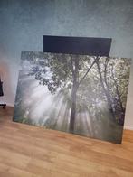 Sfeervolle bosprint op canvas van de Ikea B197/H 140, Ophalen of Verzenden