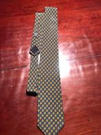 Stropdas 100 % zijde, Kleding | Heren, Stropdassen, Ophalen of Verzenden, Zo goed als nieuw, Maison de Bonneterie, Met patroon