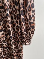 J&L losvallende jurk animalprint camel of naturel mt TU, Verzenden, Parijs, Nieuw, J&L