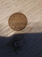 8 doubles Guernsey 1893, Postzegels en Munten, Munten | Europa | Niet-Euromunten, Duitsland, Ophalen of Verzenden