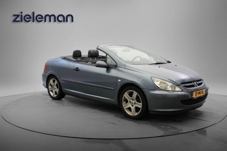 Peugeot 307 CC 2.0 16V Griffe - Leer, Cabrio, Cruise, Stoelv, Auto's, Peugeot, Bedrijf, ABS, Airbags, Boordcomputer, Centrale vergrendeling