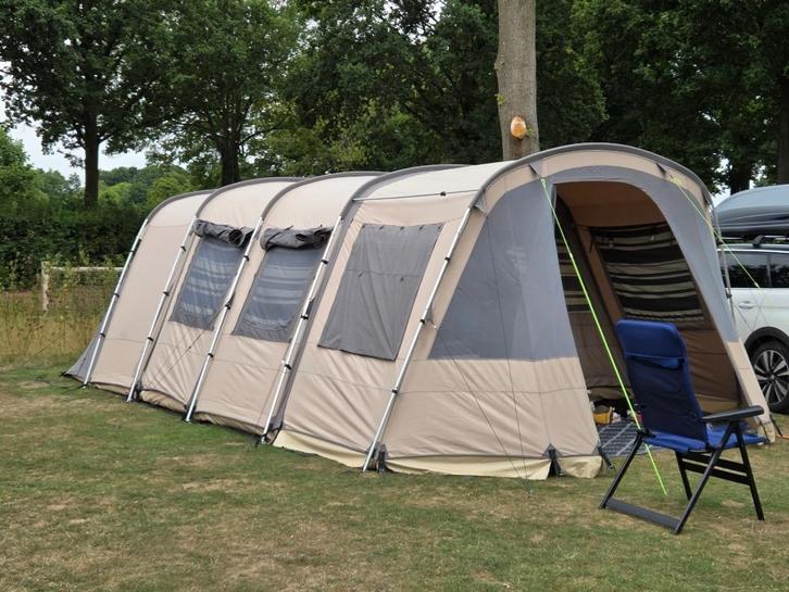 Redwood willow 460 grote familie tunneltent, Caravans en Kamperen, Tenten, tot en met 6, Gebruikt, Ophalen