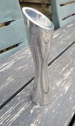 Kandelaar, NAMBÉ 1994 - 6073, zilverkleurig., Overige materialen, Ophalen of Verzenden, Zo goed als nieuw, Grijs