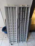 3 TL Bakken met Dubbele Armatuur - 120x30 cm, Huis en Inrichting, Lampen | Plafondlampen, Ophalen, Gebruikt
