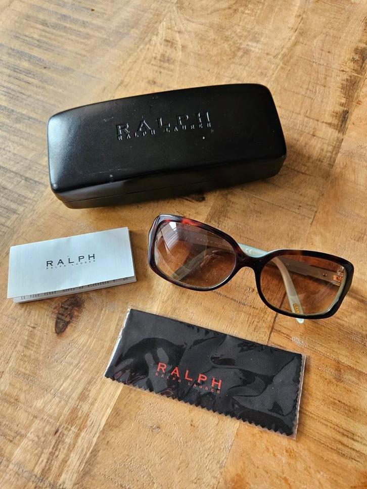 Mooie dames zonnebril Ralph Lauren RA5130 bruin/turquoise, Sieraden, Tassen en Uiterlijk, Zonnebrillen en Brillen | Dames, Zo goed als nieuw